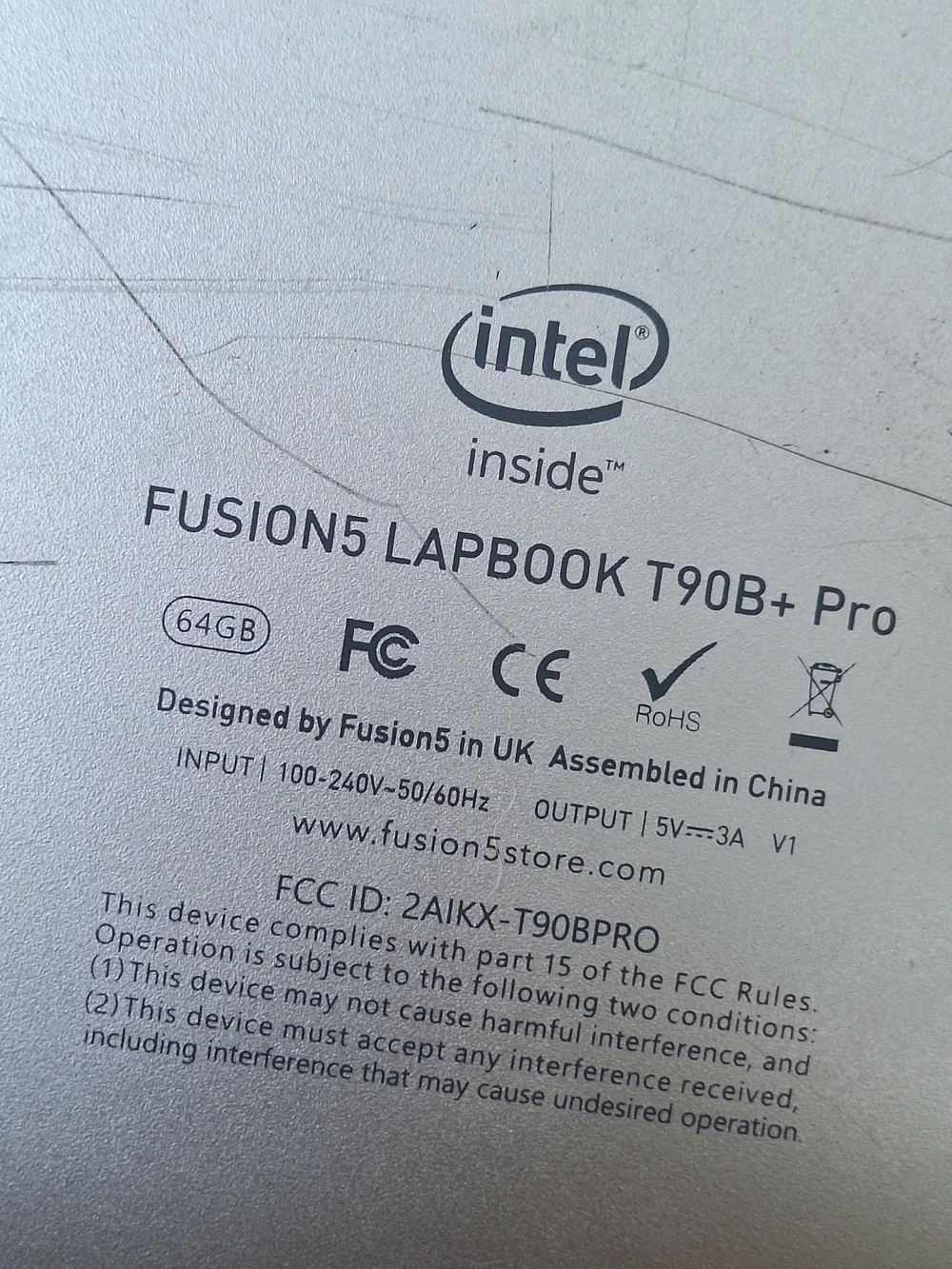 The Fusion5 Lapbook T90B+ Pro 64GB